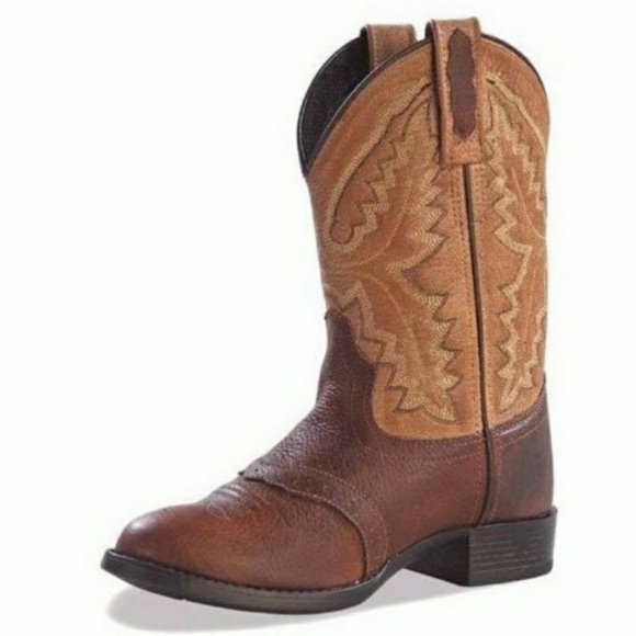 Old West Other - Old West Two Tone Cowboy Boots